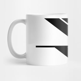 minimal design 005 black Mug